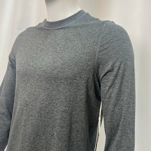 NWT! Vuori Men's Ponto Performance Crew | Charcoal Heather SMALL - Picture 9 of 12
